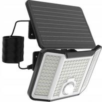 SuperLED Merkury II LED saulės prožektorius, 800 lm, 6000K su judesio ir prieblandos jutikliu