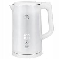 MG Home elektrinis virdulys su temperatūros reguliavimu DK24005W, baltas, 1,7 l