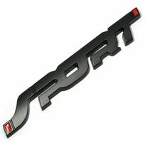 Automobilio metalo 3D SPORT logotipo emblemos ženklelio lipdukas, bagažinės purvasaugio lipdukas, priedai