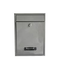 Safe Locking Tinplate Letter Boxes Iron Large Mail Drop Box Wall Mounted Mailbox  for Home Style 3