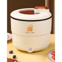1.8L Electric Rice Cooker Multi-Functional Double Layers Non-stick Noodles Cooker Hot Pot Soup Pot for 1-2 Person Home Dormitory balta