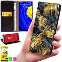 Etui Typu Portfel Do Xiaomi 15T - Pokrowiec Bluemoon Nadruk + Szkło 9H