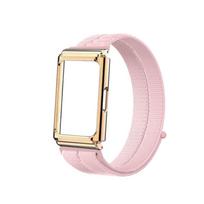 Metal Frame Nylon Breathable Strap for Huawei Band 11 / Band 11 Pro Replacement Watch Band Adjustable Wristband  Huawei band 11 juoda