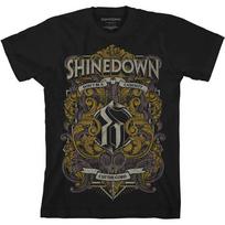 Shinedown Unisex T-Shirt: Ornamental Scissors (X-Large) L