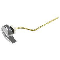 Copper Lever Toilet Handle Replacement Parts Chrome Finish Universal Toilet Tank Flush Lever Steady 3 Hanging Hole