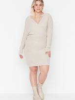 TRENDYOL PLUS SIZE Moteriška kasdienė suknelė