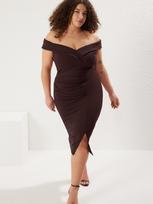 TRENDYOL PLUS SIZE Moteriška proginė suknelė