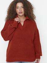 TRENDYOL PLUS SIZE Moteriškas megztinis