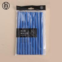 Lazy Octopus No-Heat Foam garbanojimo geležis Universal Rod 1.6*24 (10 per OPP Bag) tamsiai mėlyna spalva