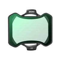 BRDRC Lens Filters Set  for DJI Avata 2 Drone UV/CPL/ND 8 15 32 64 Neutral Density Optical Glass Quick Release Accessories