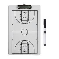 Reusable Tactic Board Portable Volleyball Coaches Board Football Volleyball Training Competition Coaching Clipboard