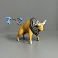 6-7cm Anime Pokemen Figūrėlė Tauros Veiksmo Figūrėlės PVC Statulėlė Kolekcinis Modelis Žaislai Dovanos