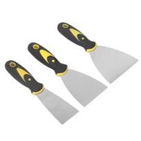 3PCS Drywall Finishing Putty Knife Set Stainless Steel Spackle Knife  for Patching and Painting