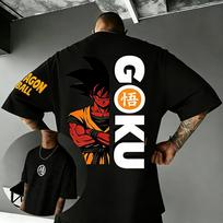 Unisex Oversized Dragon Ball Goku Anime Graphic T Shirt Men Women Loose Short Sleeve Tee Streetwear Casual Tops 2026 Summer Y2k 4XL