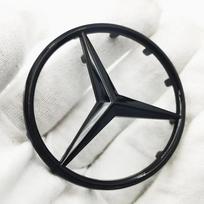 Automobilio lipdukas 52/58mm ABS Automobilio vairo emblema su kaiščiais Dangtelis Mercedes Benz AMG A63 W166 W212 W213 W246 W176 W177 W205 C 58mm-Big Pins