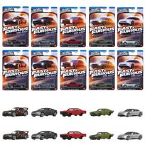 Hot Wheels Fast Furious Theme Assortment Villains Vehicle Toys Diecast Box of Ages & - Cars, 10, 3+, Multi-color, 986J-HNR88