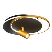 Šviestuvas lubų Opviq 4156-3-19, LED, 3000 °K, 1 x 51 W, aukso sp./juoda sp.