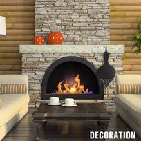 Black Brown Fireplace Bellows Metal Nozzle Fire Pit Fan Wood Stove Blower  Picnic Grilling Camping juoda