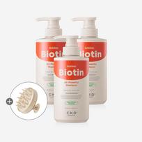 CKD Amino Biotin All Powerful Shampoo 750ml (3 bottles)