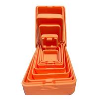 Prank Gift Box Boxes Prank for Birthday Stackable Surprise Nesting Package Set Weddings oranžinė