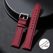 Premium Sailcloth Leather Watch Strap 20mm 22mm for Seiko for Omega Fabric Nylon Watchband Qucik Release Wristband Accessories 20mm oranžinė