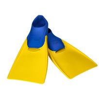 Aqua-Sport Ilgos Plaukmenys Long Floating Fins M Geltonai-Mėlynos Dydis 38-39   As1619