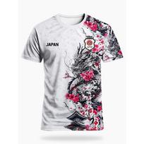 Japoniško stiliaus futbolo marškinėliai su logotipu, pralaidūs orui, greitai džiūstantys, sportui, jaunimui, Japonijos kultūros mėgėjams, puiki sporto dovana S