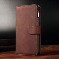 For For Samsung Galaxy S23 S22 S21 S20FE S10 S9 S8 Plus Note 20 10 Pro Business Leather Cases Card Slot Zipper Wallet Phone Case Galaxy S22 Ultra