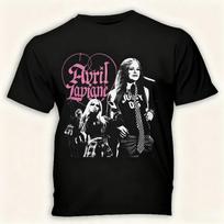 2026 Summer Fashion Trendy Tee Avril Lavigne Graphic T - Shirt, Pop Punk Fan Tee with Retro Heart Design, Iconic Rock Star Print 4XL