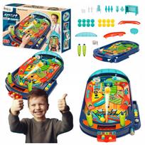Gra Zręcznościowa Flipper Pinball Stołowa Dla Dzieci Rodzinna Przenośna