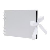 Retro Black Inner Pages Ribbon Photo Albums Handmade Creative Memory Books Minimalist 40 Sheets Picture Album Birthday Gifts balta