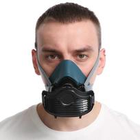 Purškiamų dažų namų dekoravimui Šlifavimo dulkių respiratorius8016 Savaime užsipildantis filtras nuo dulkių PuskaukėSilikoninė dulkėms atspari kaukė Tinka beige