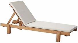 Lauko gultas Kalune Design MYA01, kreminė sp., 180 cm x 59 cm x 25 cm