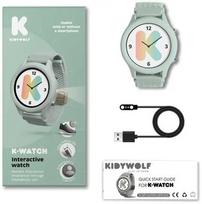 Interaktyvus žaislas, rankinis laikrodis KidyWolf K-Watch, žalia sp.
