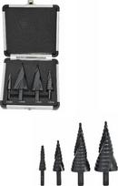 Pakopinis grąžtas, rinkinys AWTools AW40964, metalas, hss, cilindrinis, 4-32 mm x 10 cm