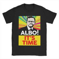 MAGA Make Albo Go Away  Tee Shirt for Men Women Gift T Shirts  100% Cotton Clothing S įvairiaspalvis