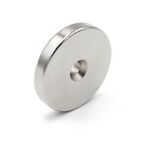 Magnes Neodymowy Z Otworem Pod Wkręt 30X5Mm Okrągły, Walcowy, Hunter