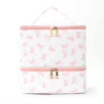 Compact Makeup Bag With Highgloss Finish And Logo Printing For Women And Teens