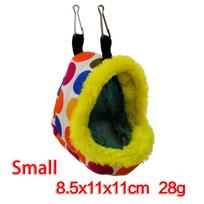 Hanging Comfortable Hut Cave Sleeping Bag House Tent Parrot Toy Bird Bed Hammock S