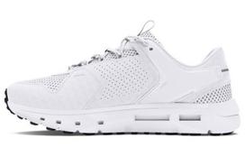 Under Armour Leather, Textile Cushioning, Wear Resistant Low top Casual Running Shoes Men's White 3028345-103 43