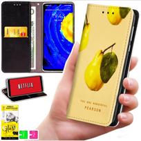 Etui Typu Portfel Do Xiaomi 15T - Pokrowiec Bluemoon Nadruk + Szkło 9H