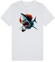 Clown Shark T-Shirt Men Women Unisex Top S