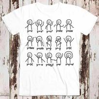 Funny Algebra Dance Graph Figures Math Equation T Shirt 8524 L