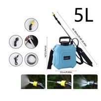 Electric Pump Sprayer 5L/8L Garden Sprayer Water Pump Yard Tools Shoulder Type Adjustable Nozzle Retractable Wand For Yard Lawn