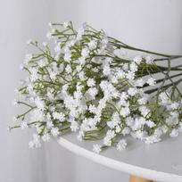 Šaka Plastikinė Dirbtinė Pilnas Dangus Žvaigždės Gėlės Puokštė Kelių Spalvų 52cm Šventė Kalėdos Vestuvės Namų Dekoratyvinis Dirbtinis Augalas