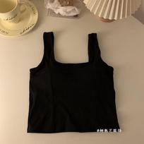Women Bras Tank Vest Solid Long Underwear For Girls Casual Bras Solid Simple Lingerie Inner Tops Street Wear L brown