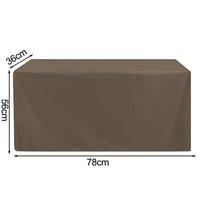 420D Oksfordo audinio vejapjovės-roboto dangalas, lengvas medžiaginis 78*56*36cm ruda