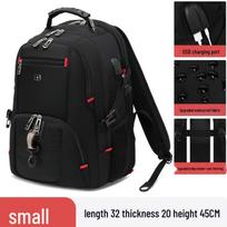 Saber Large Capacity Waterproof Fashion Backpack for Laptops - Ideal for Business, Travel, and Students