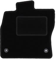 Driver's mat black for: Volkswagen Tiguan II crossover (2015-)