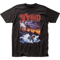DIO Holy Diver T Mens  Rock and Roll Music Classic Band Tee New Black Unisex T-Shirt XXXXL